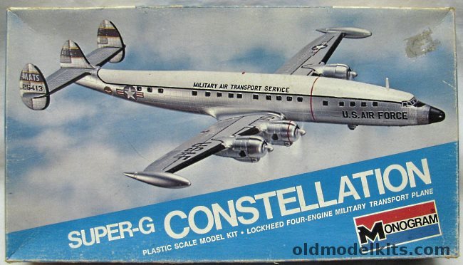 Monogram 1/131 C-121C (L1049) MATS Super-G Constellation, 7591 plastic model kit